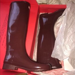 Original Refined Gloss Rainboot, Color: Dulse
