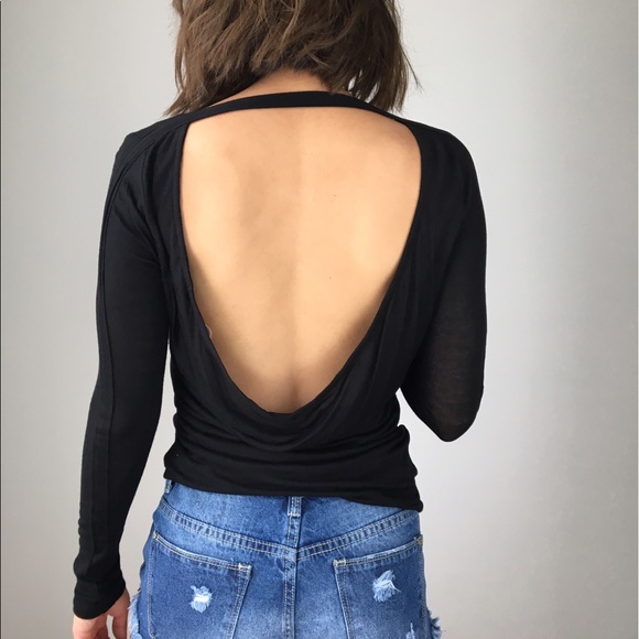 KEIRA knit open back top - Picture 5 of 6