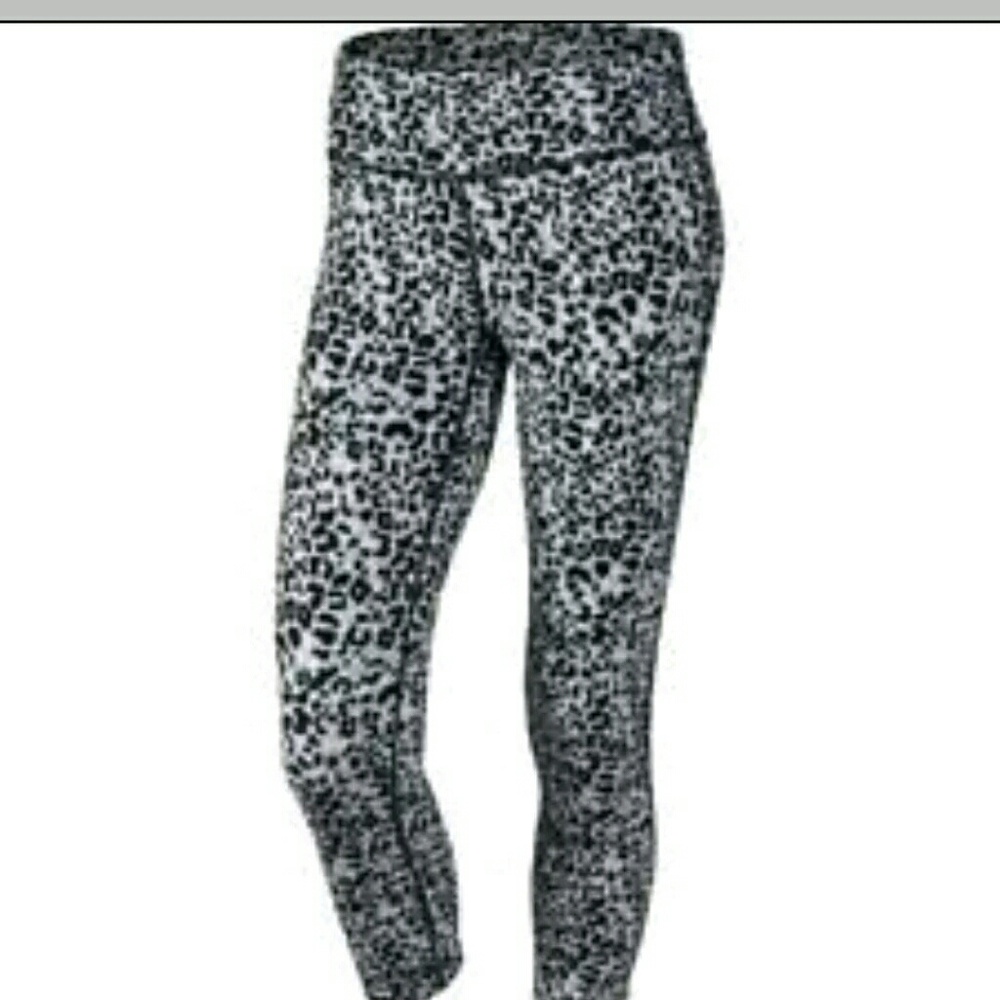 Nike Epic running tights workout leopard
