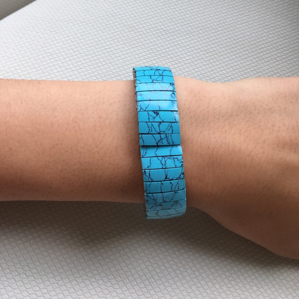 Vintage unique stone bracelet
