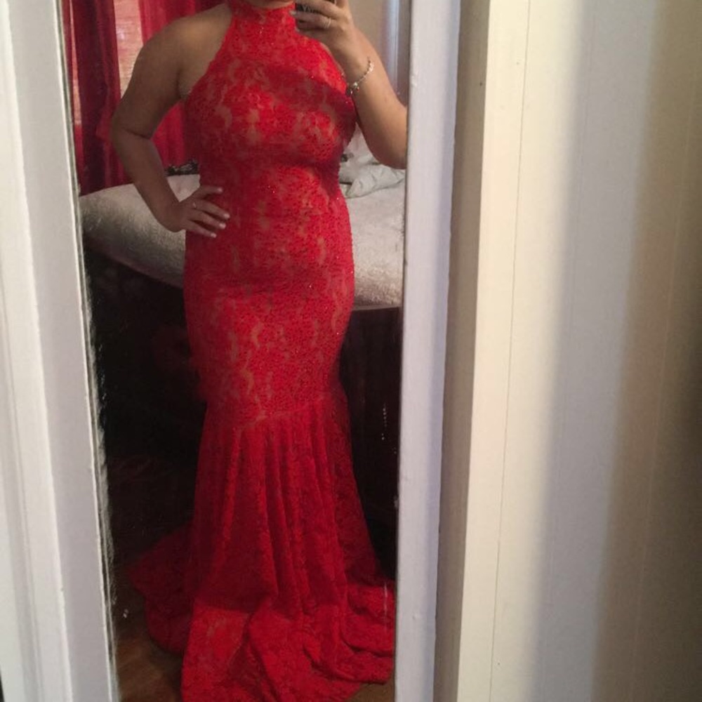 Red Jovani Prom Dress