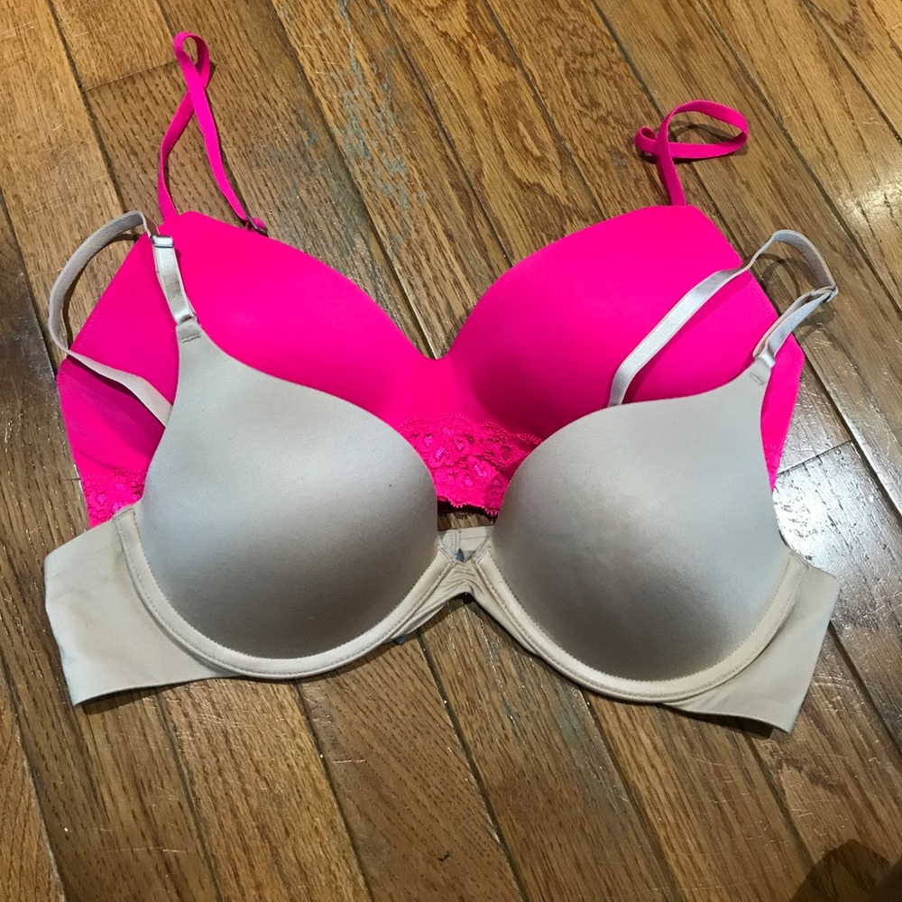 PINK and Aerie Bras
