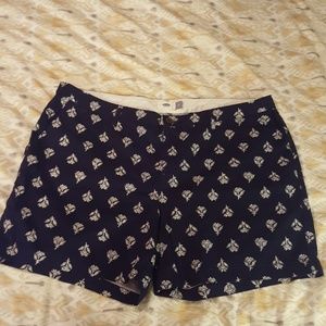 Old Navy Floral Print Twill Shorts