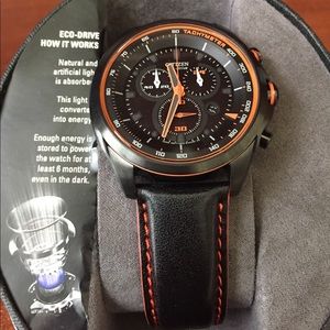 Citizen Eco-Drive Men's Orange AT2185-06E Watch