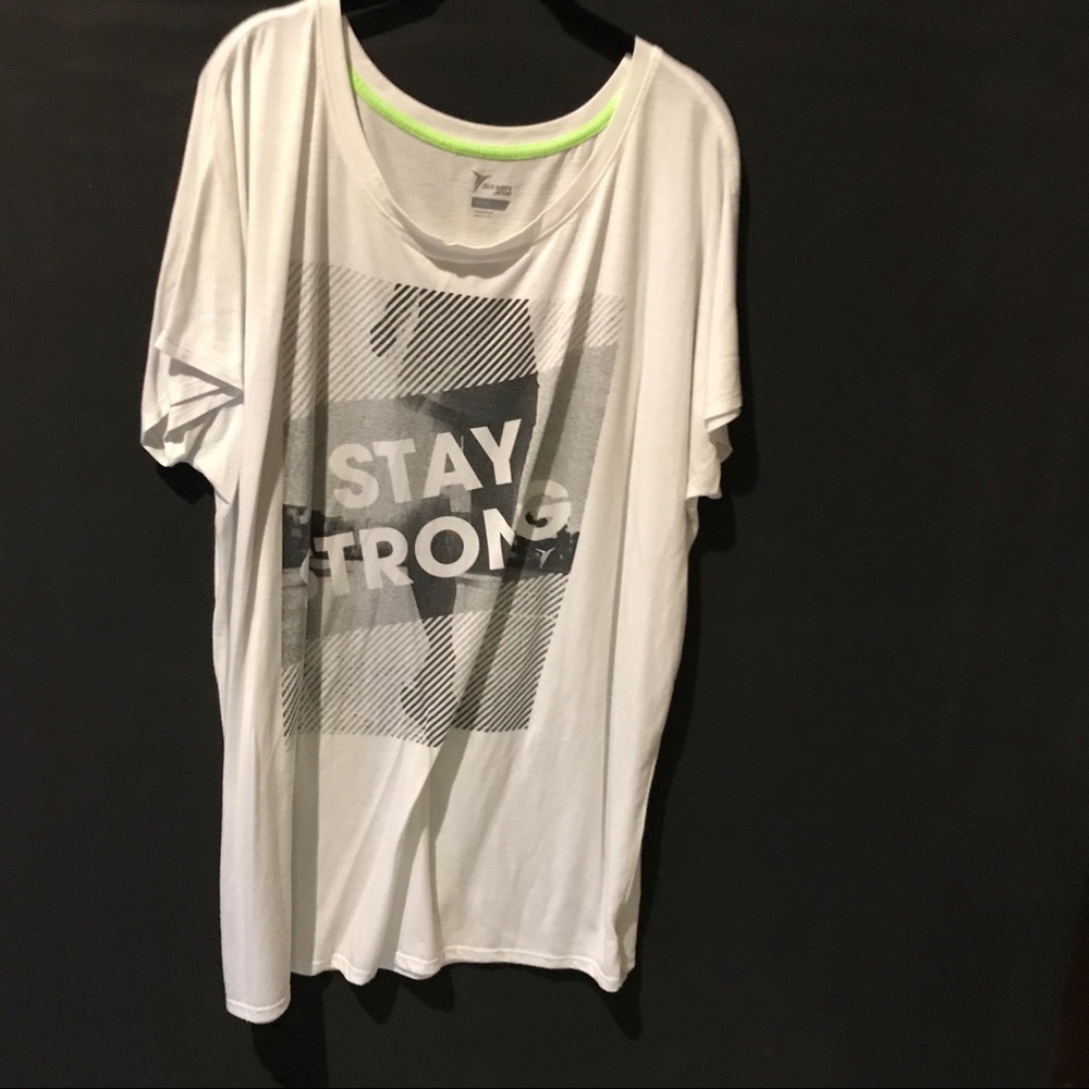 "Stay Strong" Active Tee