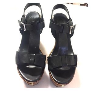 Kork-ease high flatform wedges