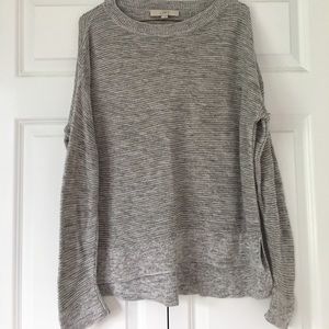 Gray LOFT sweater