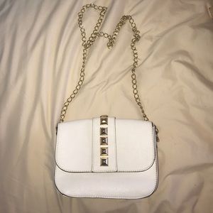 F21 Studded Gold Chain Crossbody
