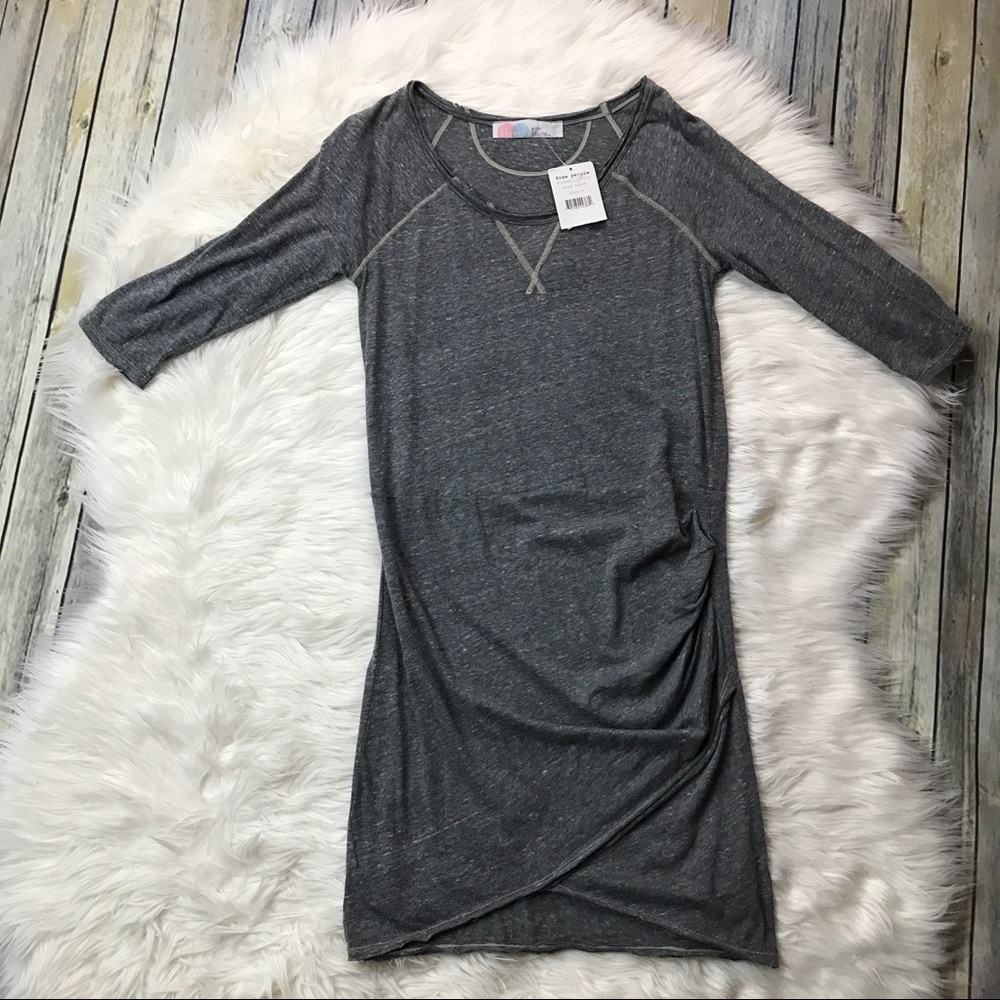 [Free People] NWT The James Gray Mini Dress
