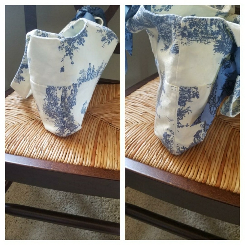 Handmade Lovely Romantic Tote - Picture 2 of 4