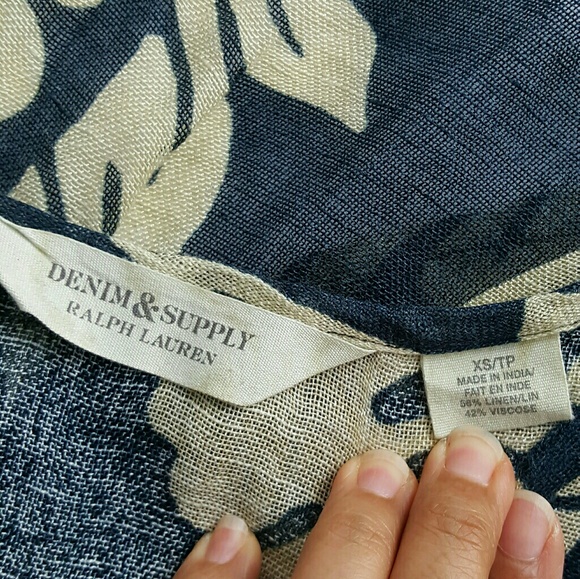 NWT RALPH LAUREN Denim & Supply Linen Dress SZ XS - Picture 4 of 5