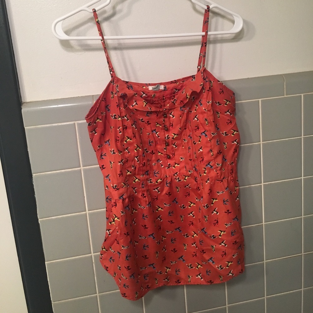 Summery bird top