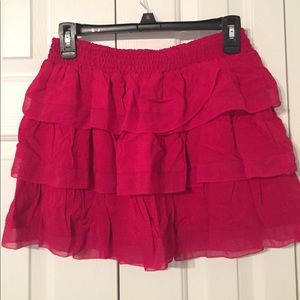 Ruffle Mini Skirt