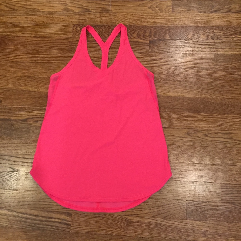 Lululemon pink racerback tank- BRAND NEW