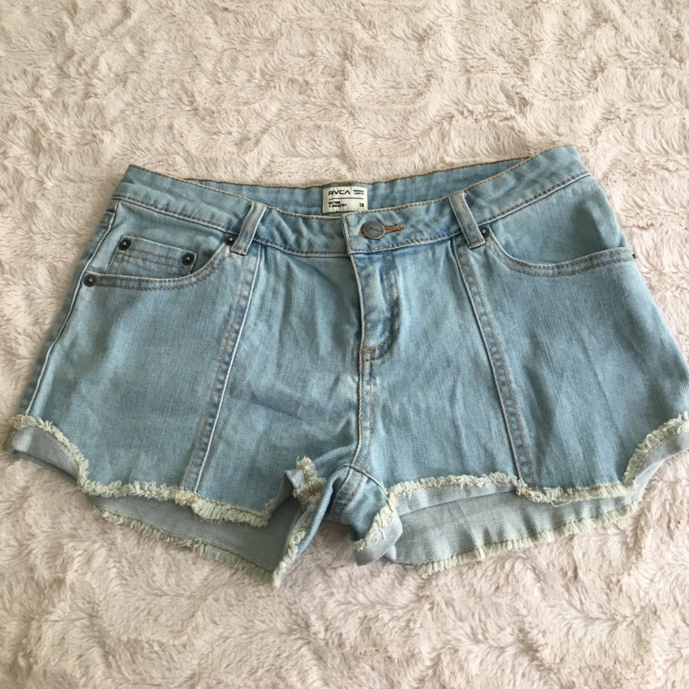 Like New RVCA Distressed Shorts