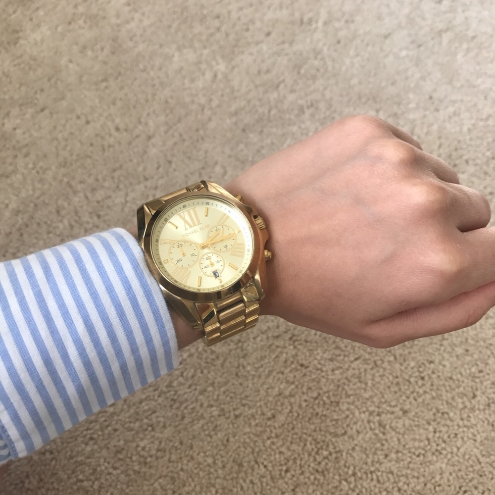 Michael kors gold watch