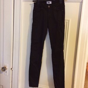 Paige Verdugo Ultra Skinny Black Jeans
