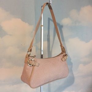 Salvatore Ferragamo pink leather shoulder bag