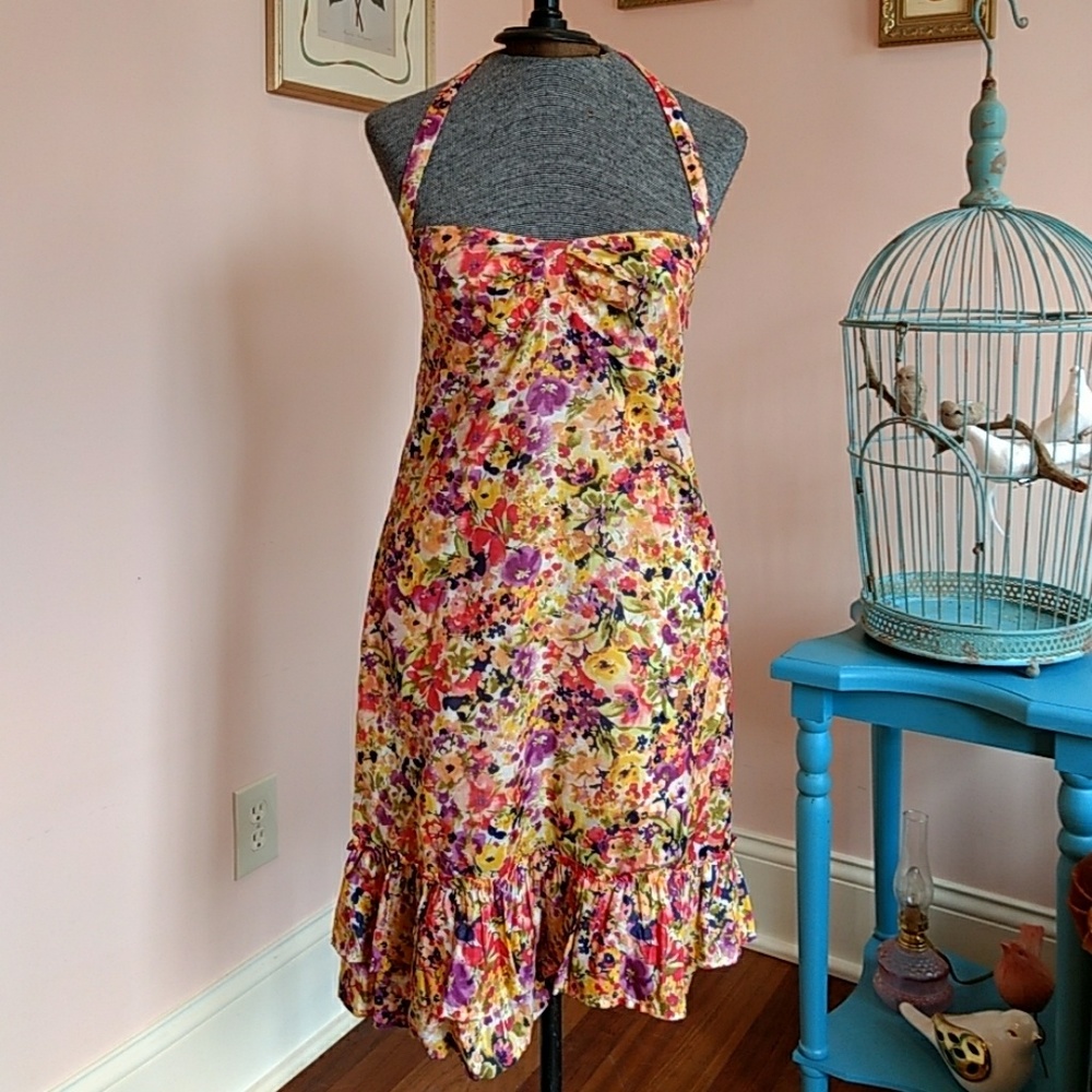 Ann Taylor Loft Halter Sundress