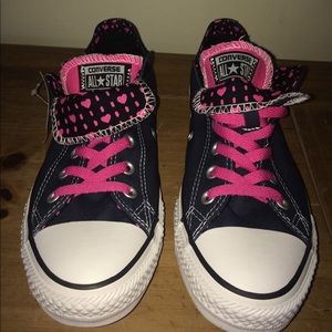 Navy Blue, Double Tounge, All Star Converse