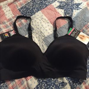 Bali bra Comfort Flex Fit. Large. Black.