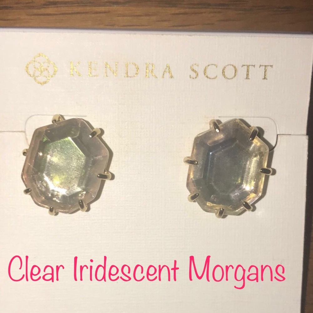 🚫Sold🚫Clear Iridescent Morgans