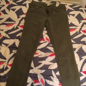 Logic Skinny Olive Green Pants