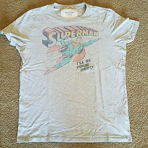 Abercrombie super man tee