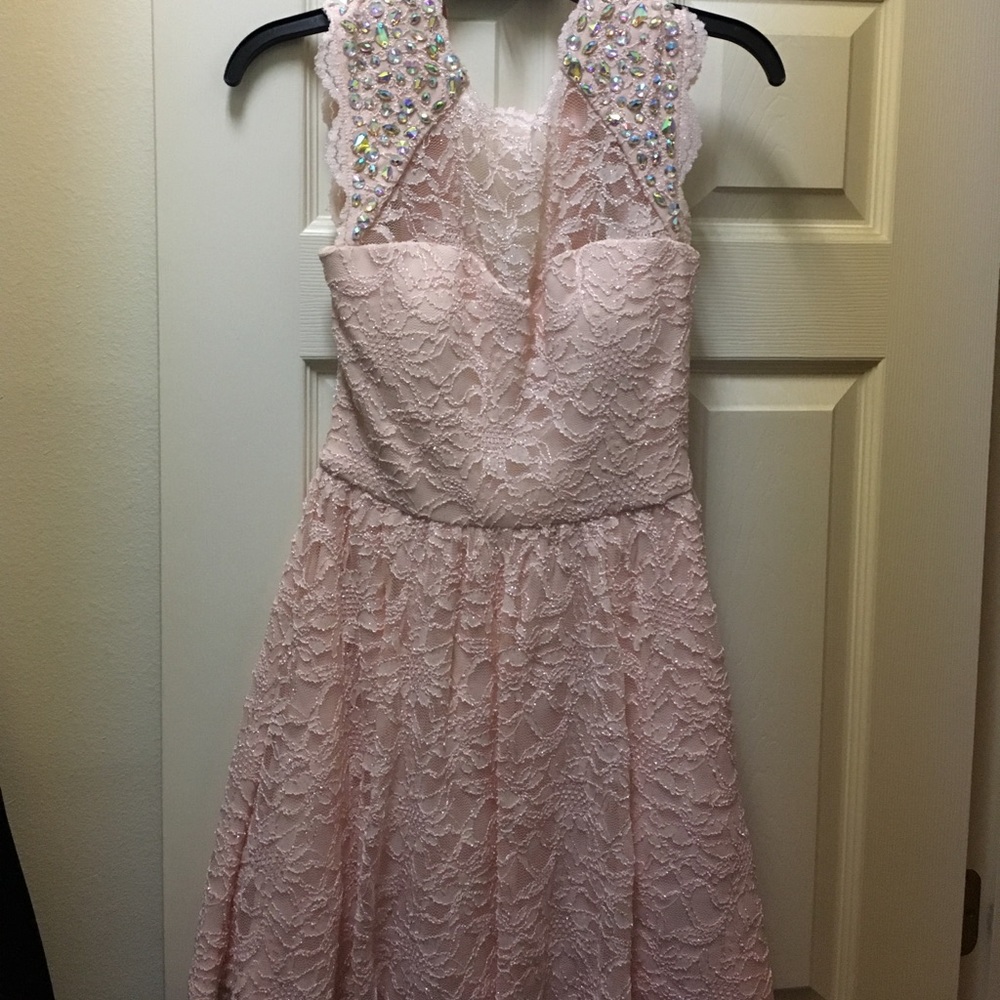 Beautiful peach colored dress