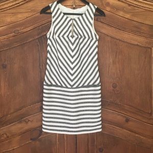 Black and Cream Dress (A)