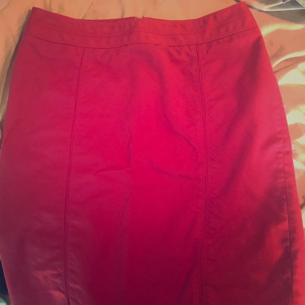 Pink pencil skirt White House black market