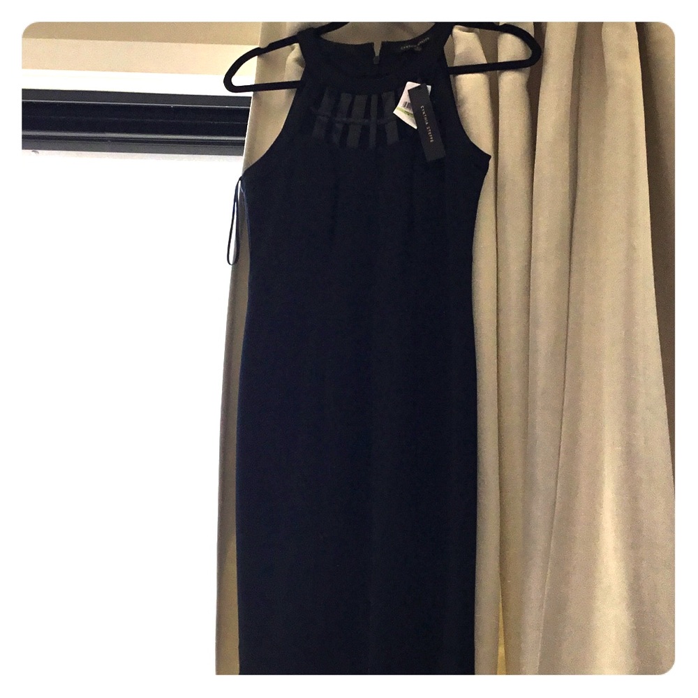 Cynthia Steff black cocktail dress