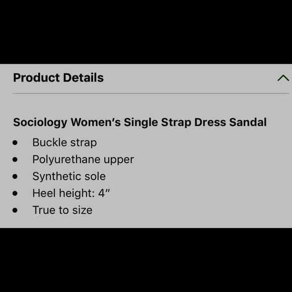 Black one strap heels - Picture 3 of 3