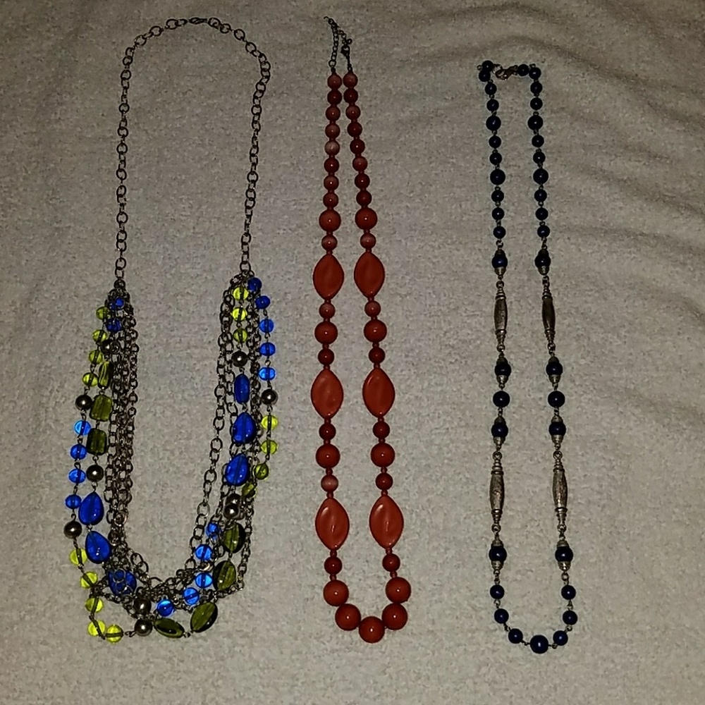 Group of necklaces