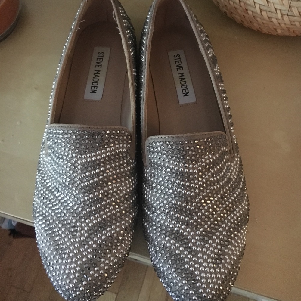 Studded Steve Madden loafers