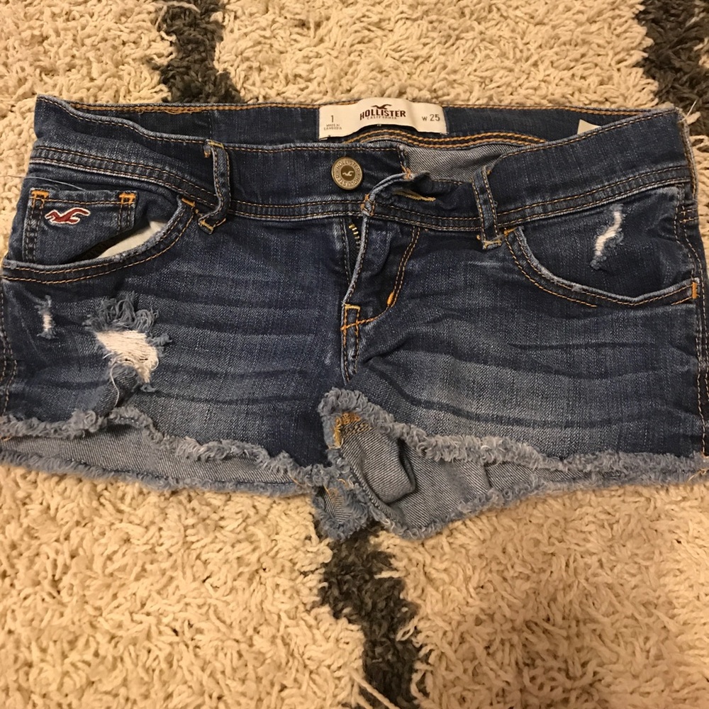 Hollister cutoff shorts