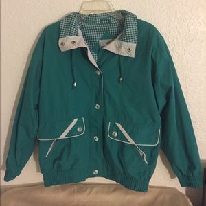 90s style windbreaker
