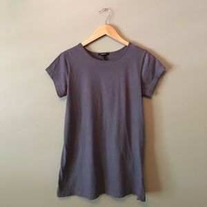 Forever 21 gray open back top