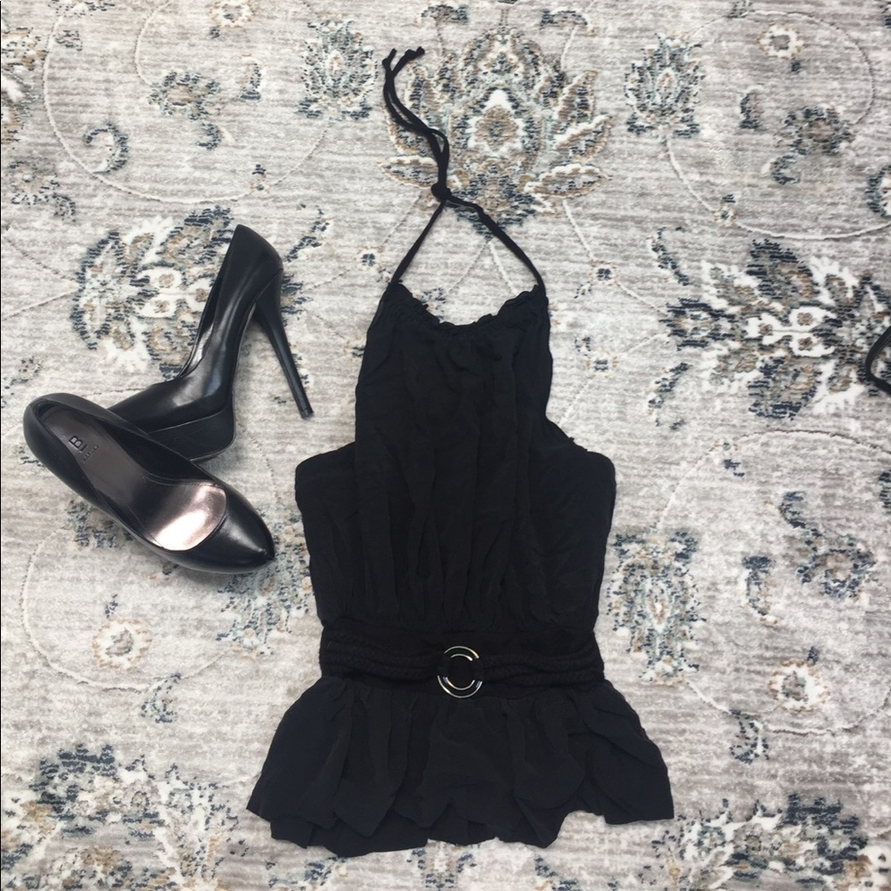 black bebe top