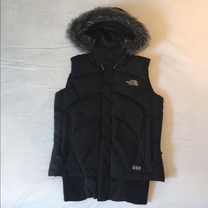 The North Face Faux-Fur Hoodee Vest