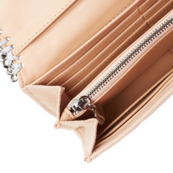 Shaggy Deer Quilted Falabella Continental Wallet - Picture 3 of 3