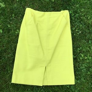 Front Slit Neon Pocket Skirt