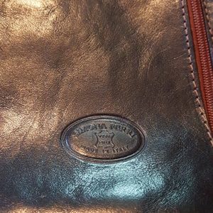 Vintage Simona Ferri Rucksack Bag Italian Leather