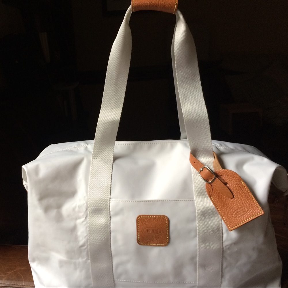 Bric's X-Bag White Packable Weekender