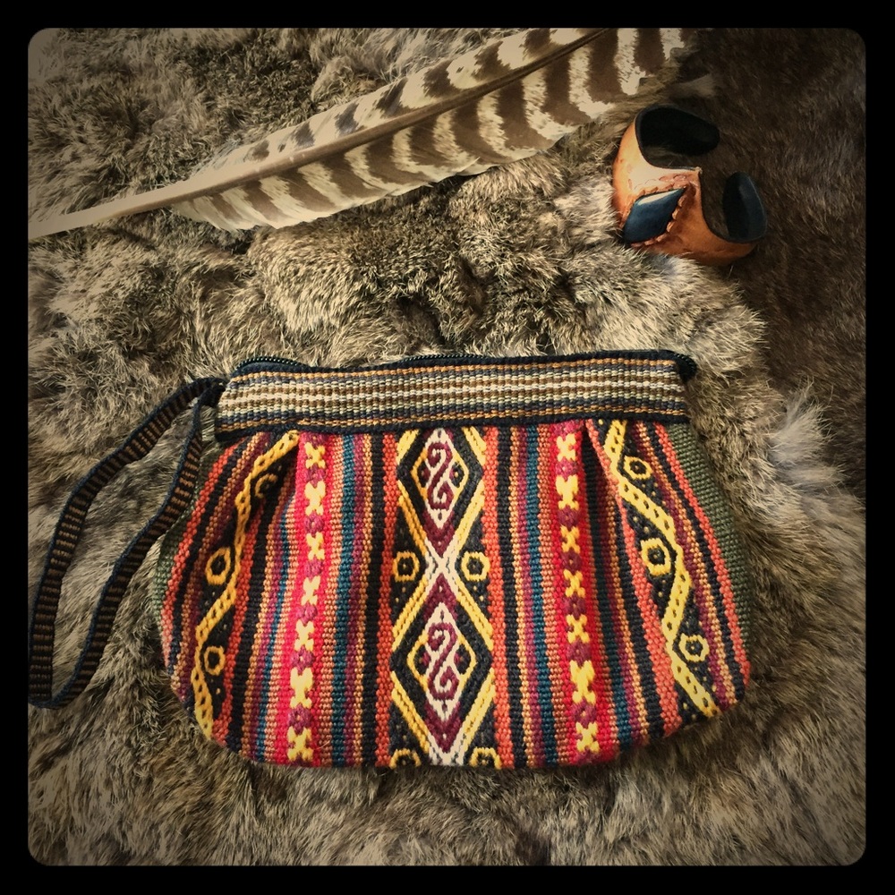 🌟Sale Today Ethnic Peruvian Clutch Purse