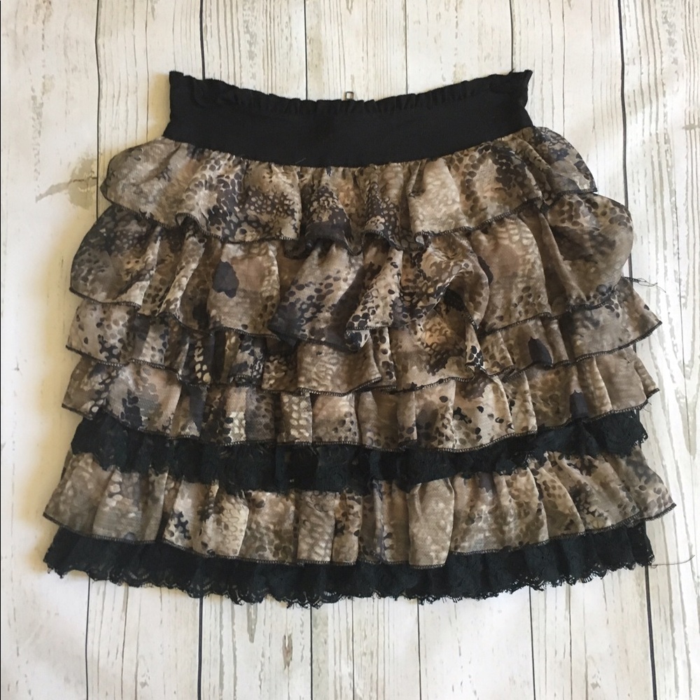 Ruffled Skirt