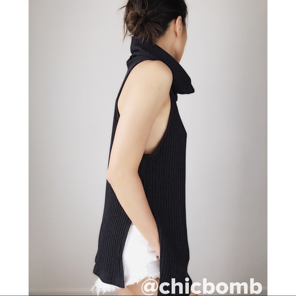 ONLY 1 LEFT Juliette high neck top. MADE IN USA - Picture 5 of 5