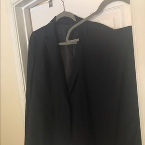J Crew super 120 NAVY suit 16 TALL