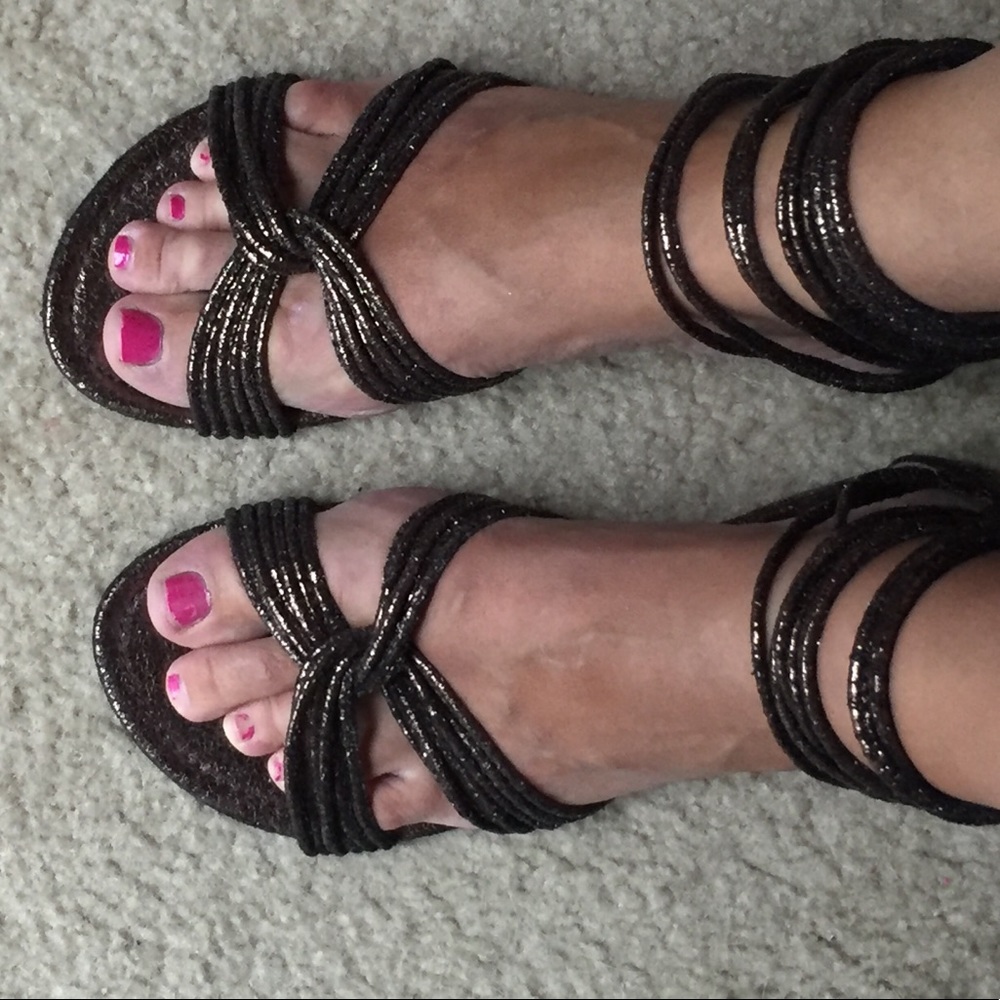 Worn only once sandals