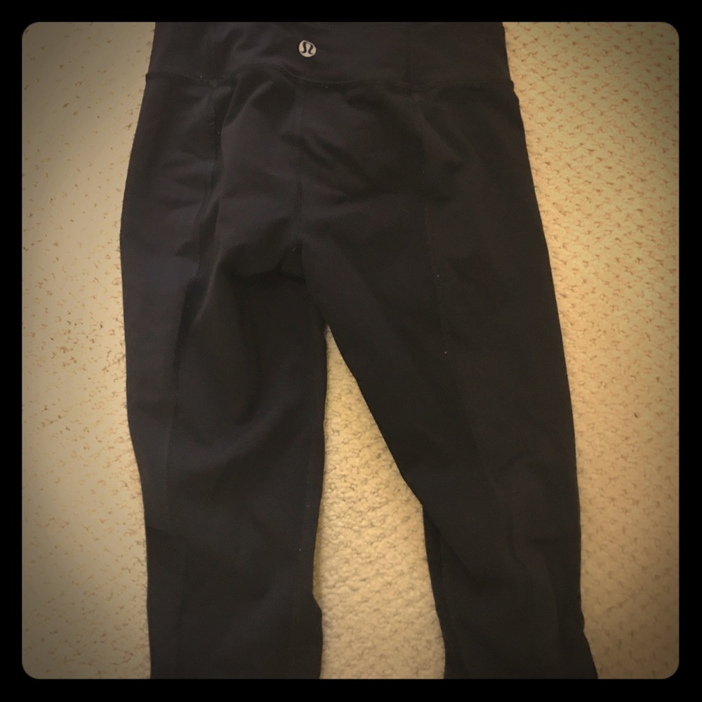 Lululemon Crops black